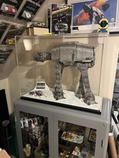 Master Replica AT-AT Imperial Walker signed by Phil Tippet With Original Shipper