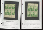 US stamps 740-753  23  mnh mh  plateblocks dealer lot   (mb33 — photo 2