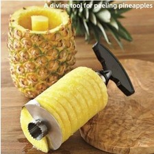 Pineapple Peeler and Corer Stainless Steel Pineapple Cutter Slicer Kitchen Tools