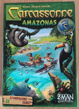 Carcassonne Amazonas Board Game - Standalone - Z-Man Games - Complete