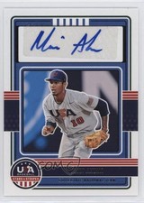 2023 Panini USA Baseball Stars & Stripes Maui Ahuna #CNTS-M Auto 0x7q