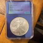 U.S. W Mint American Eagle 2026 Silver Coin 1 oz 0.999 Business Strike NGC MS 70