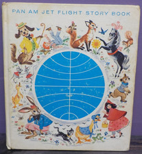 CHILDREN'S PAN AM Flight Story 1969 Book. Vintage