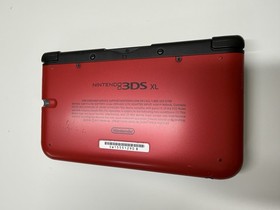 Nintendo 3DS XL Red Console Handheld w/ Charger & 4GB SD Card (USA) Refurbished