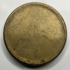 Unknown Blank Planchet Coin - 10.62grams / 12.5mm Diameter