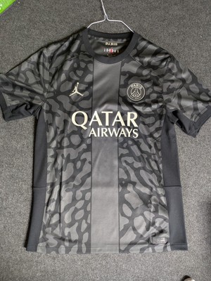NIKE Paris Saint-Germain Mbappe 7 Jordan 3rd Trikot Third Jersey 2023/2024 Gr. M