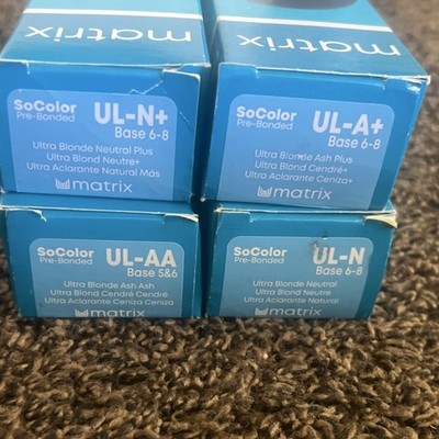 Matrix SoColor Pre-Bonded Permanent Hair Dye Ultra Blonde Shades Cream 3 oz