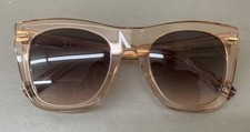 Missoni Women's Square Full Rim Sunglasses in Peach / Grey Shaded Pink 0069/S