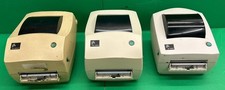 Lot of 3 Zebra TLP 2844 Thermal Printers