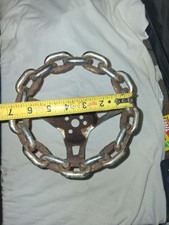 Chain Steering Wheel 1970s 80s 90s Vintage Classic Lowrider Mini Truck Chain Steering Wheel 1970s 80s 90s Vintage Classic Lowrider Mini Truck