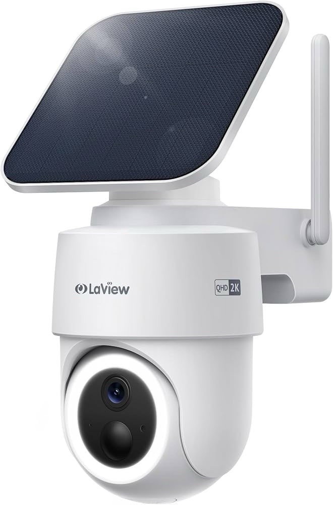 S L1200 2k 3mp solar security cameras wireless outdoor, cameras for home security, 360°