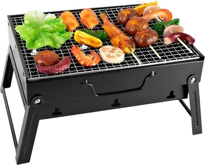 Barbecue Portable Mini à Charbon Pliable /BBQ Grill Barbecue Démontable - Photo 1/4
