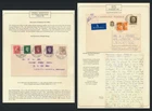 1942-1944 GB FORCES ITALIAN ETHIOPIA COVERS ADDIS FDC KGVI & LOOTED FPO 235 CARD