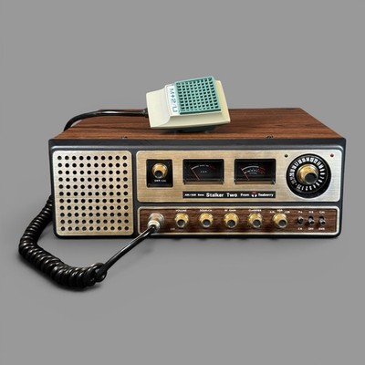 TEABERRY STALKER TWO II 23 CH AM/SSB CB Base Station POWER ON