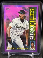 Randy Johnson 2026 Topps - Profiles Pink SSP (1:1,385 Packs) #TP-25 - Mariners