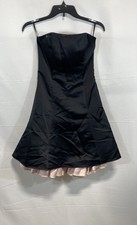 Vintage Y2K Jessica McClintock Gunne Sax Black Pink Corset Party Dress Women's 5