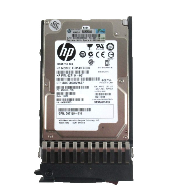 72GB SAS 2.5"" Dual Port 10K 3Gb/s (Hot-Swap with Caddy) HDD - 389346-001