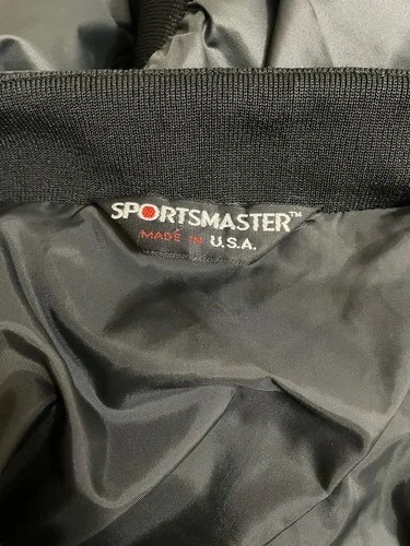 Vtg Pontiac Trans Am Jacket Mens L Sportsmaster Black Nylon Screaming Chicken image 3