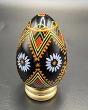 Franklin Mint Treasury Of Eggs Ukrainian Egg With Stand
