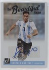 2018-19 Panini Donruss The Beautiful Game Gonzalo Martinez #BG-GM Auto 1p7r
