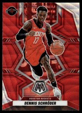 2021-22 Panini Mosaic Red Dennis Schroder Houston Rockets #137