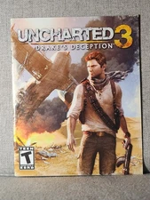 Uncharted 3: Drake's Deception Instruction Booklet - Manual Only - PS3