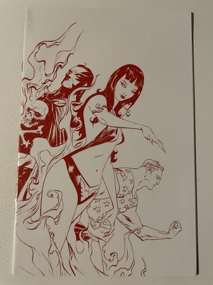 Vampirella: the Dark Powers 2 Jae Lee Crimson Virgin Variant Cover Comic VHTF
