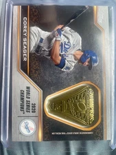 wsr-cse commemorative ring relic corey seager