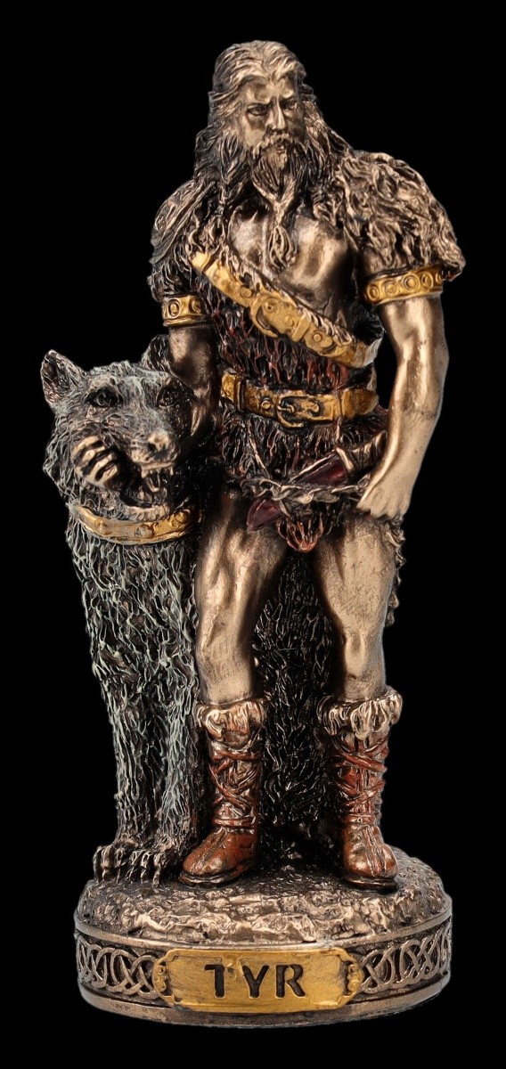 Tyr Figure – Norse Mythology God Statue Viking 8.5 Cm Decor Figure Veronese