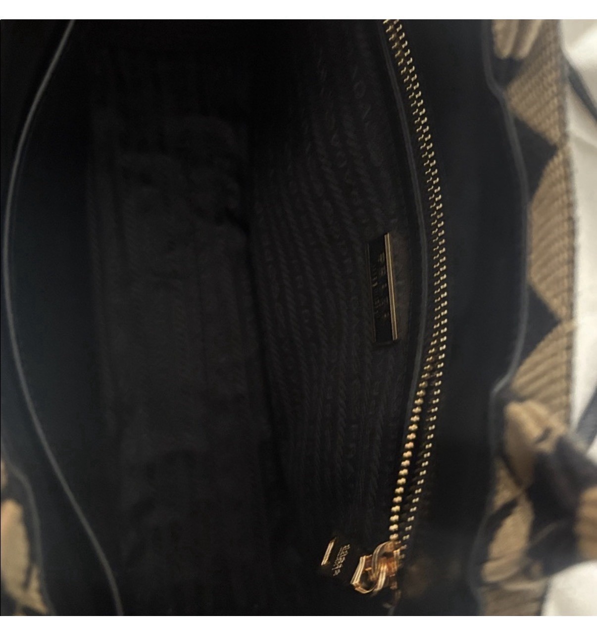 Small Tote Handbag Checkered - image 7