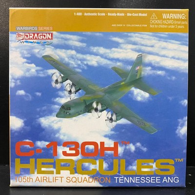 Dragon Wings 55789 1:400 Diecast C-130H Hercules 180th Airlift Tennessee ANG