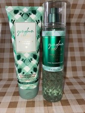 BATH AND BODY WORKS Gingham Fresh, Body Cream, And Fragrance Mist