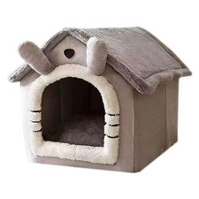 Indoor Warm Dog House Soft Pet Bed Tent House Dog Kennel Cat Bed Removable