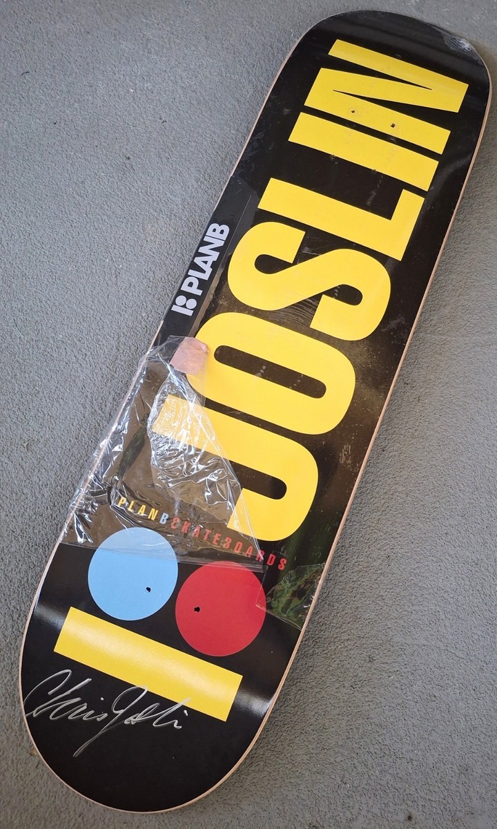 Chris Joslin Signed Plan B 8.375 OG Skateboard Deck - X Games | eBay