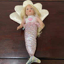 Paradise Galleries Pearl Little Mermaid Baby Doll Realistic Retired