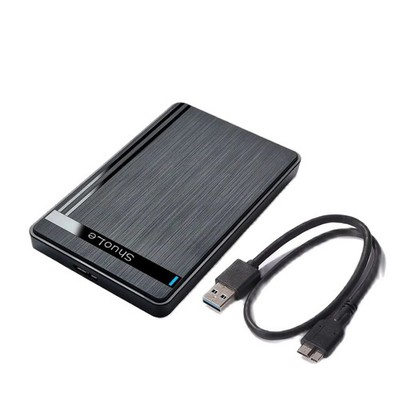 Externes Festplattengehäuse 2.5 Zoll USB 3.0 Micro-B SATA HDD SSD Case Gehäuse