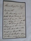 Potteries,Shrewsbury & North Wales Railway Purchase of land letter 1867