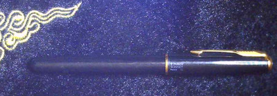 First Year 1993 Parker Sonnet Matte Black Fountain Pen 18K 750 Gold Nib IIL