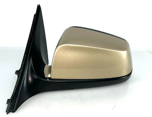 09-12 BMW 750i OEM 750i 7660i Left Driver Black Door Mirror w/o Camera w/o Blind