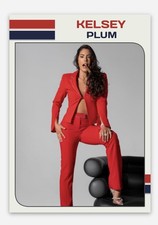 Kelsey Plum Cigar Model Promo Card Limited Print WNBA L A Sparks Huskies