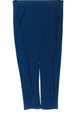 BODYFLIRT Stoffhose Damen Hose Gr. DE 38 blau Casual-Look