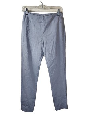 Ethyl Classic Womens Size 4 Gray Mid Rise Hattie Stretch Tapered Leg Leggings