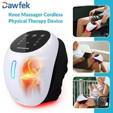 Electric Knee Massager Red Light Heat Therapy Vibrate Kneading Joint Pain