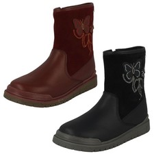 Girls Startrite Aqua Ritus Butterfly Detailed Boots 'Flood'