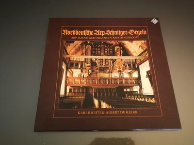 3 LP Box Norddeutsche Arp Schnitger-Orgeln Richter Albert de Klerk