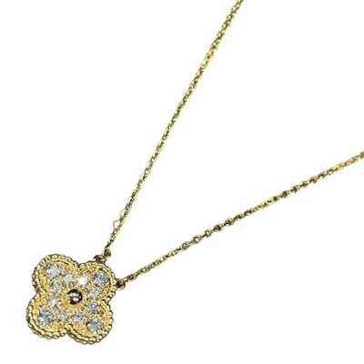 Van Cleef & Arpels Vintage Alhambra Collier Diamant 750 P0070647