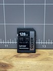 128GB Professional Silver SD Card - V30, 4K, 225/160 MB/s