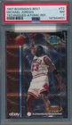 MICHAEL JORDAN 1997-98 BOWMAN'S BEST TECHNIQUES ATOMIC REFRACTOR PSA 7 CARD #T2!