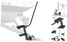 Boat Trailer Step, Heavy Duty Steels Ladder for Boat Trailer 3 Step Side Mount