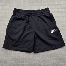 Nike Sweat Shorts Kids L Black Fleece Standard Fit 5 Inseam Gym FD2919-010